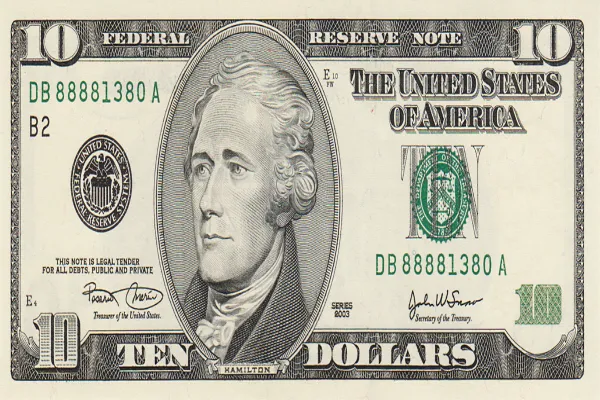 Interesting Facts About Ten Dollar Bill