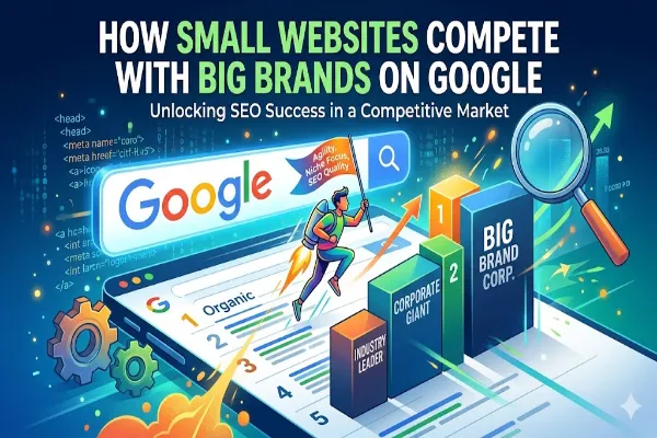How Small Websites Compete With Big Brands on Google